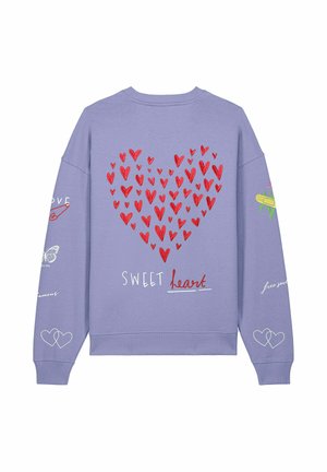 SWEETHEART TATTOO UNISEX - Sweatshirt - purple