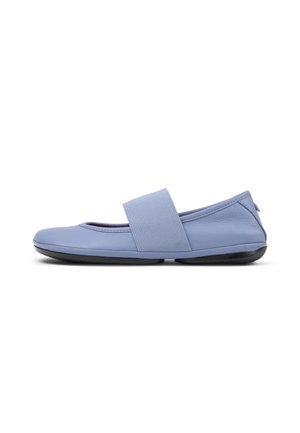 RIGHT NINA - Ballerina's met enkelbandjes - pastel blau