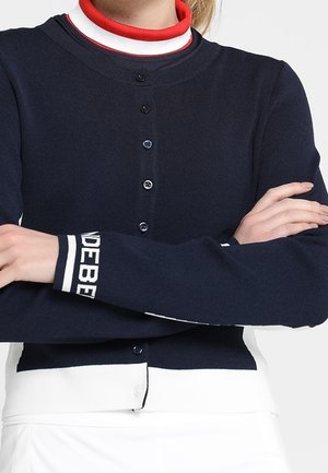 Sweater met rits - dark blue