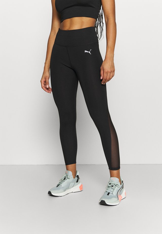 EVOSTRIPE HIGH WAIST - Tights - black