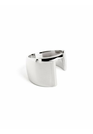PERSONALIZED LETTER SIGNET - Ringar - letra t color plata
