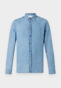 TAILORED FIT SHIRT BUTTONS - Vapaa-ajan kauluspaita - light blue denim