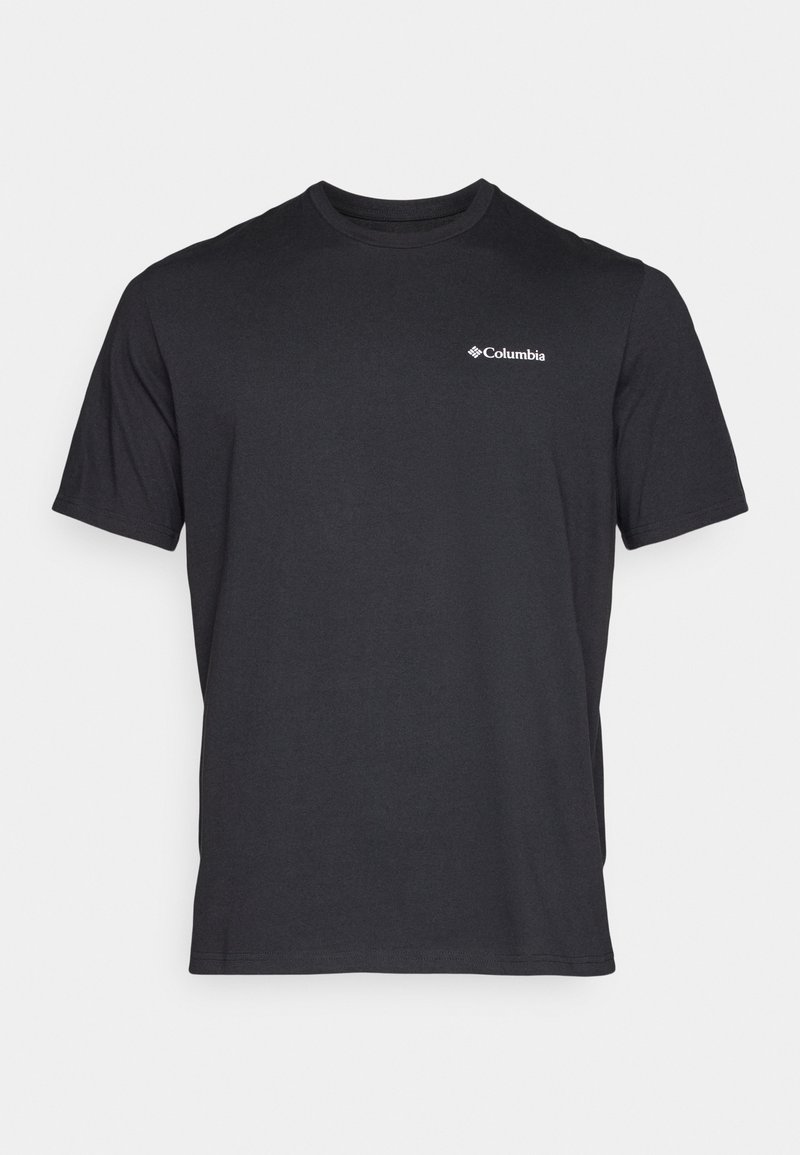 Columbia T-shirt print gemêleerd zwart