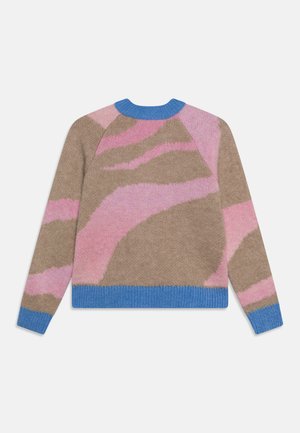 KOGCASSIE O NECK - Svetr - provence/cyclamen/bonbon