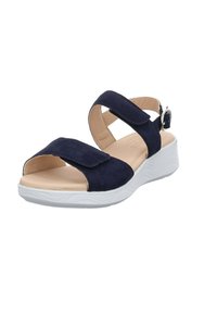 Legero SWING - Sandales compensées - blau dunkel