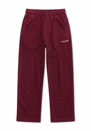 Pegador, PEGADOR LOOSE JOGGINGHOSE LOGO - Tracksuit bottoms - rot