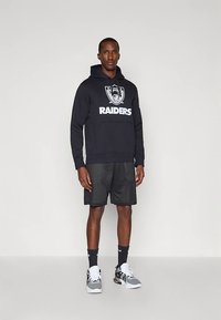 Nike Performance NFL LAS VEGAS RAIDERS HOODIE - Club wear - black