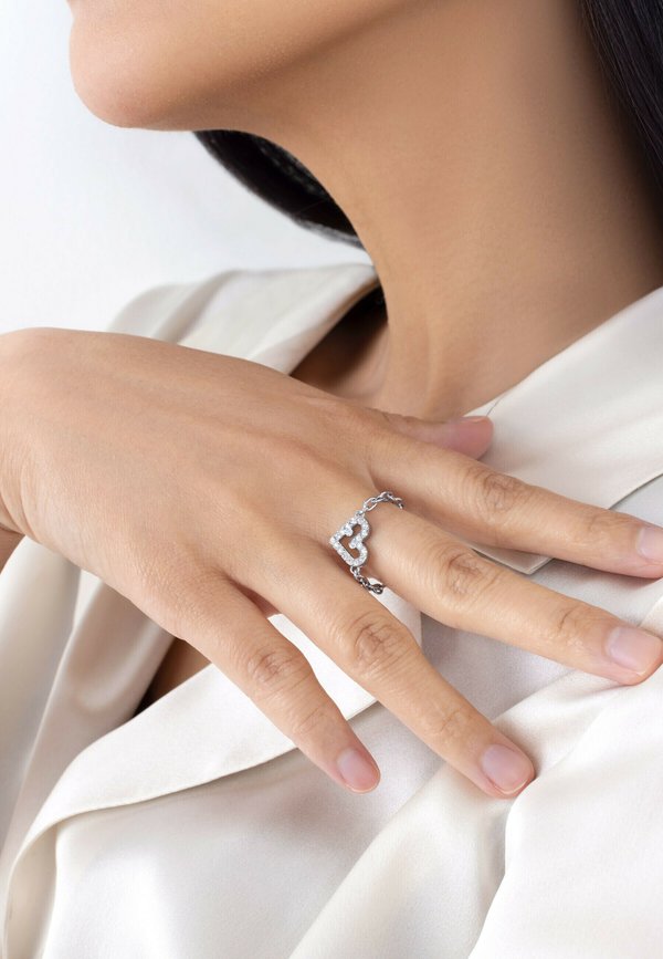 LOVE - Ring - silver tone