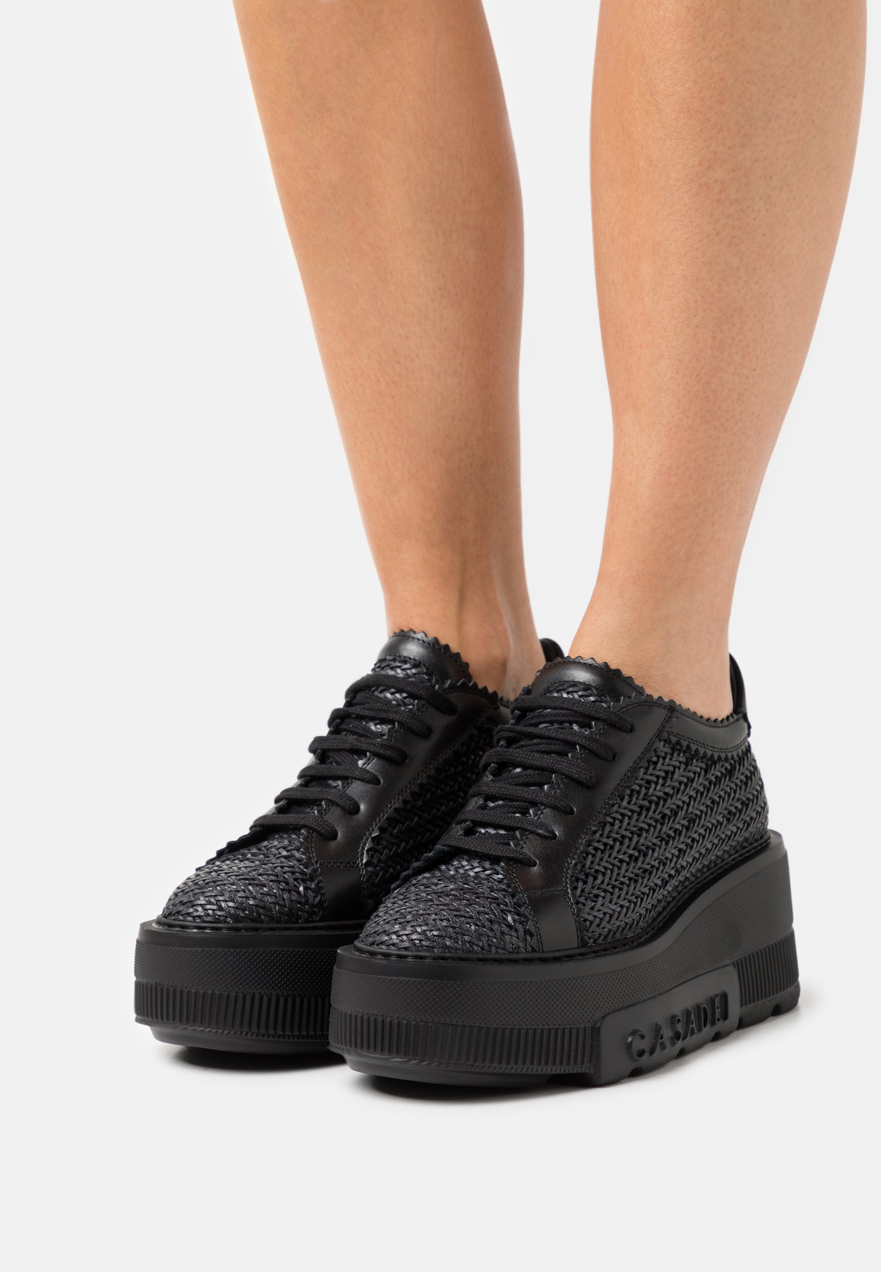Casadei Sneakersy niskie/czarny - Zalando.pl