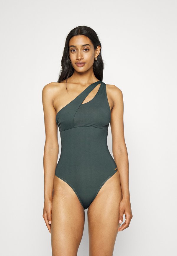 SWIMSUIT METRIC - Swimsuit - oliv