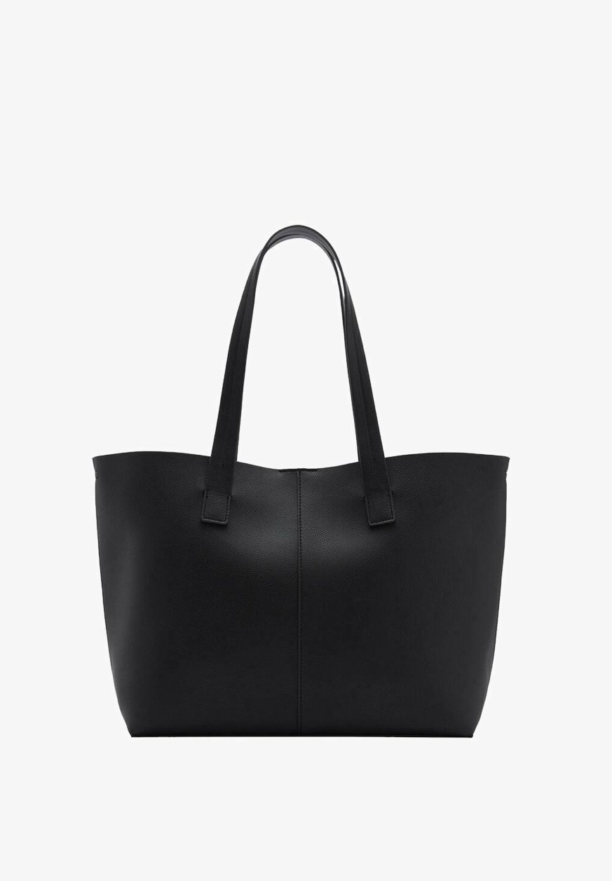 Mango Shopping Bag black/schwarz Zalando - Main Image