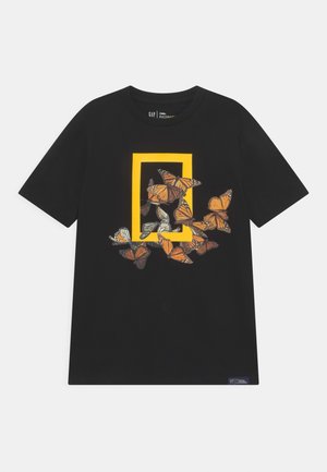 BOY NATIONAL GEOGRAPHIC TIGER - T-shirt print - true black