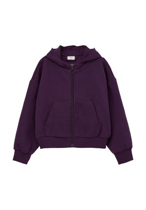 s.Oliver IM LOOSE FIT - Sweater met rits - flieder