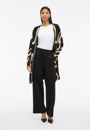 VILA VIRIL  - Adīta jaka - black