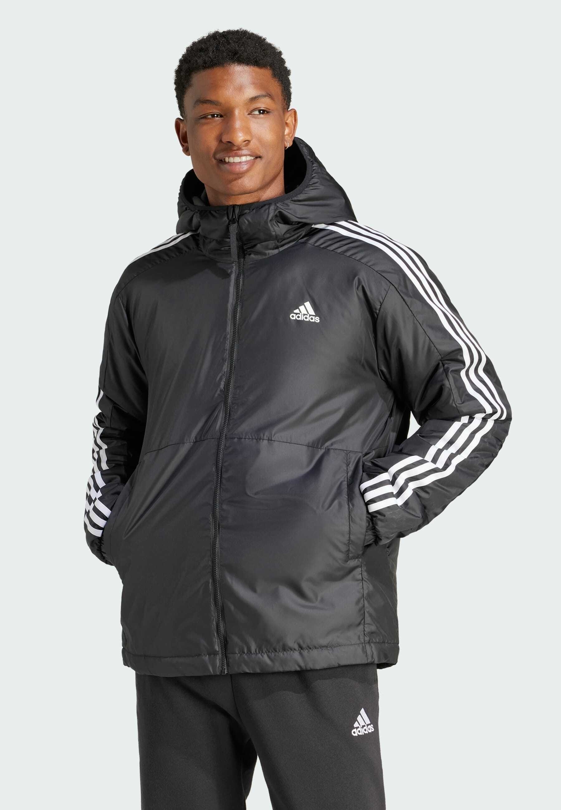 adidas Sportswear ESSENTIALS 3-STRIPES INSULATED HOODED
