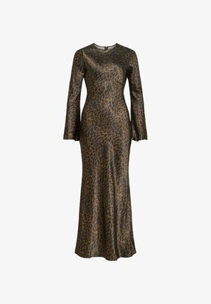 Rouge Edit, MAXI DRESS LONG SLEEVED - Robe longue - dull gold