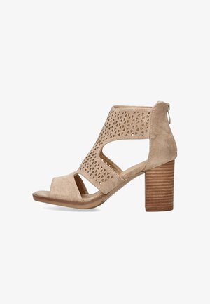 ETIKA, Sandalias tobilleras - taupe