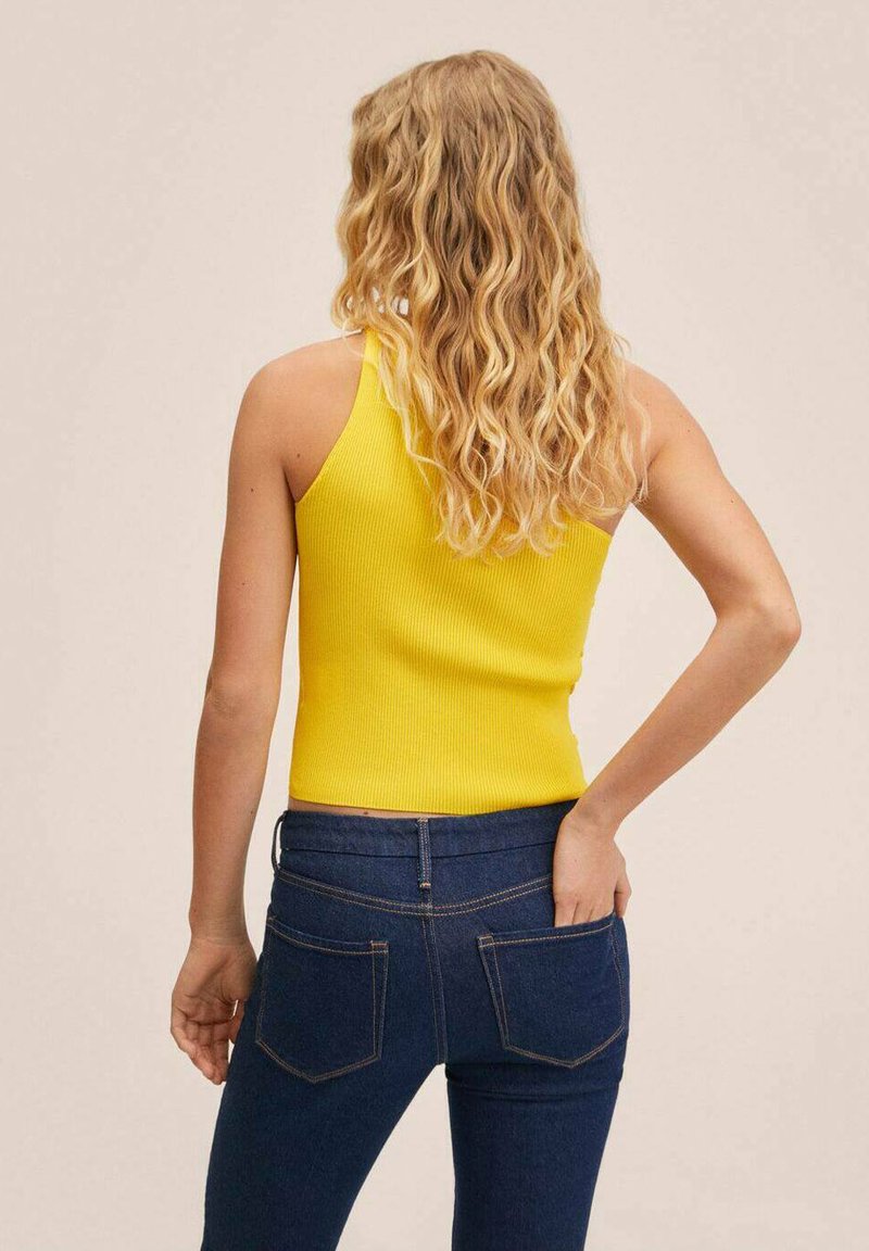 Damen T-Shirts | Mango TOBOGAN Top yellow/gelb - OU80390 Damen T-Shirts | Mango TOBOGAN Top yellow/gelb - OU80390