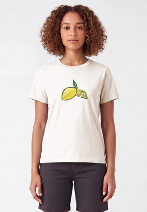 watapparel, LEMON - T-Shirt print - off white