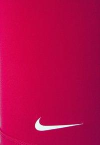 Nike Performance SHORT - Leggings - mystic hibiscus/white