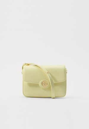 Tory Burch ROBINSON SHOULDER BAG - Geantă de mână - lemon