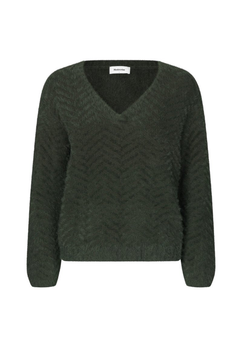 Modström Trui donkergroen