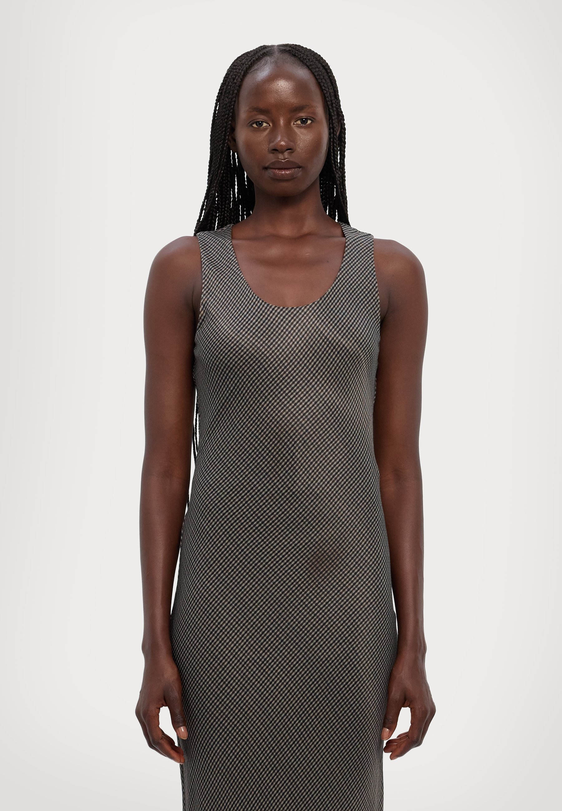 REMAIN BIAS CUT - Maxi dress - timber wolf comb/brown - Zalando.co.uk