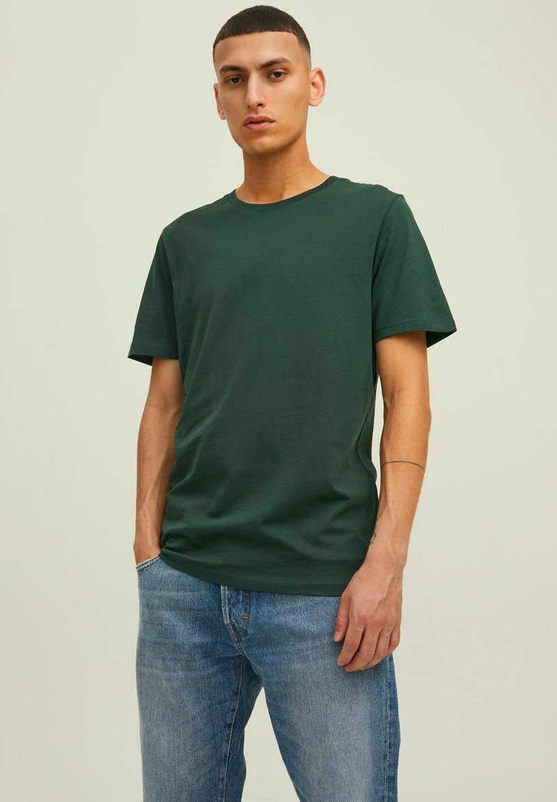 Jack & Jones JJE TEE  O-NECK  - T-shirt basic - pine grove
