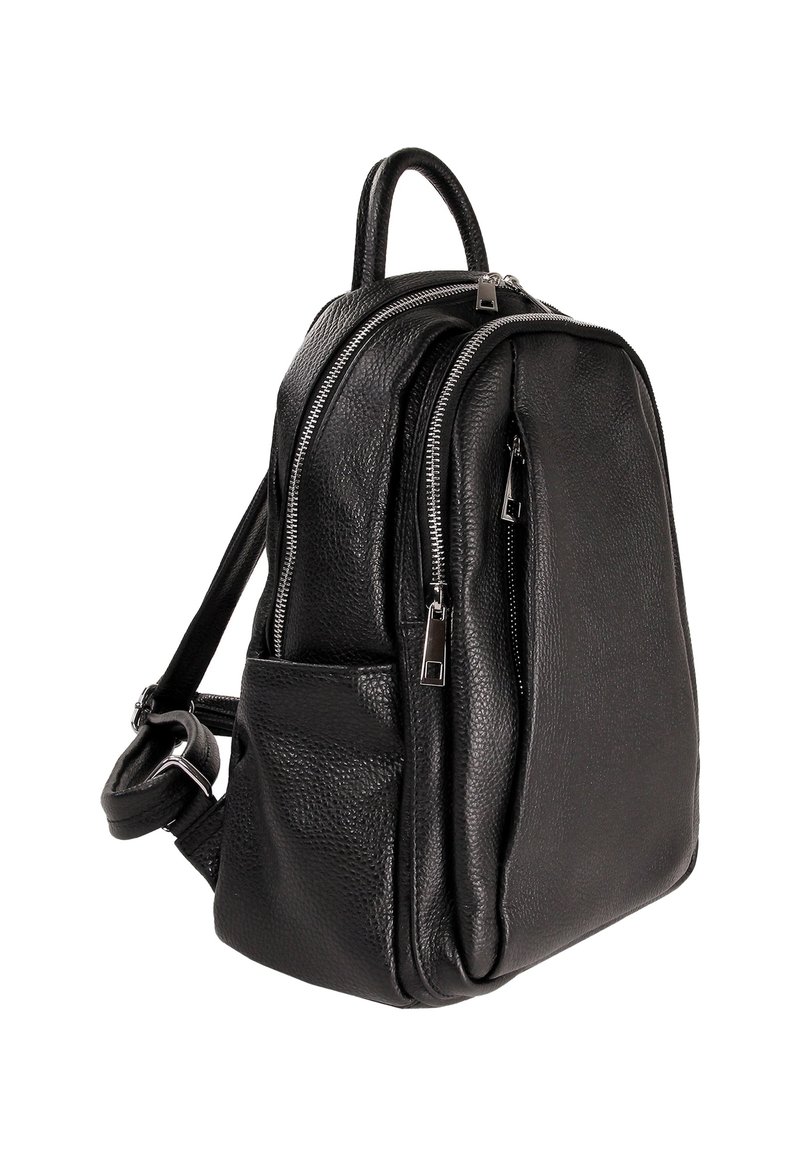 DrachenLeder Rugzak - schwarz