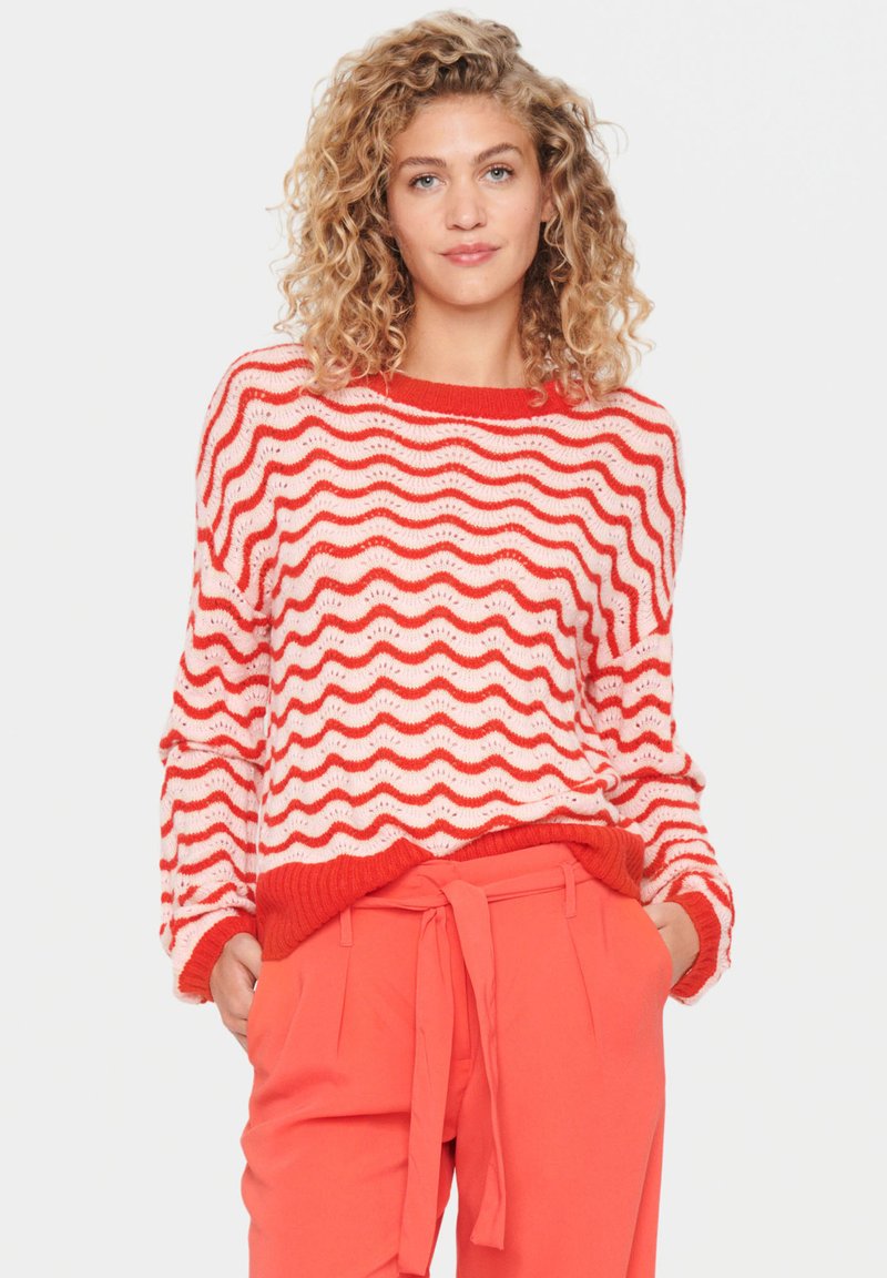 Saint Tropez CRESCENT - Jumper - cayenne
