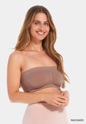MAGIC Bodyfashion, COMFORT BANDEAU - Sujetador sin tirantes/multiescote - macchiato