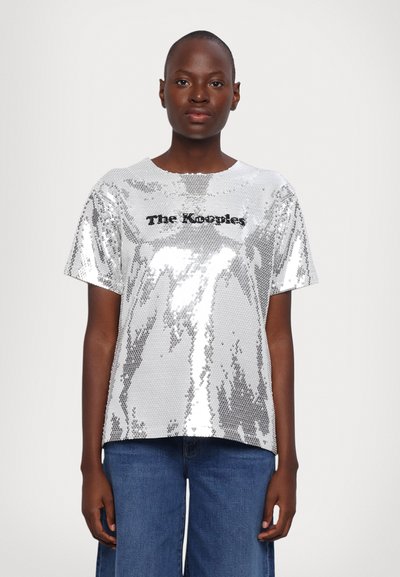 The Kooples T-shirt imprimé - silver coloured
