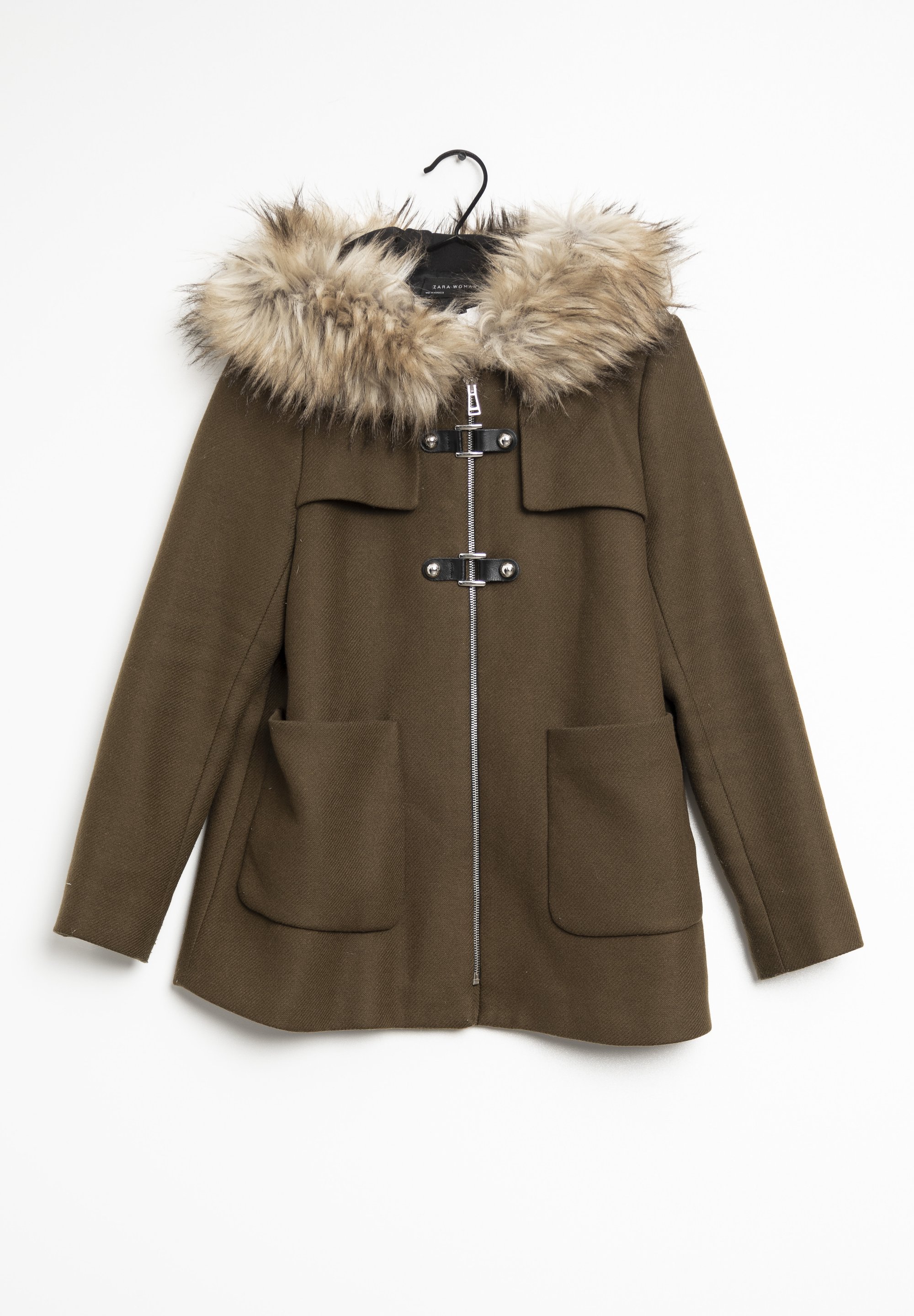 Padded Jacket Zara Jacken Grün Zara Mantel Grün Herren Zara