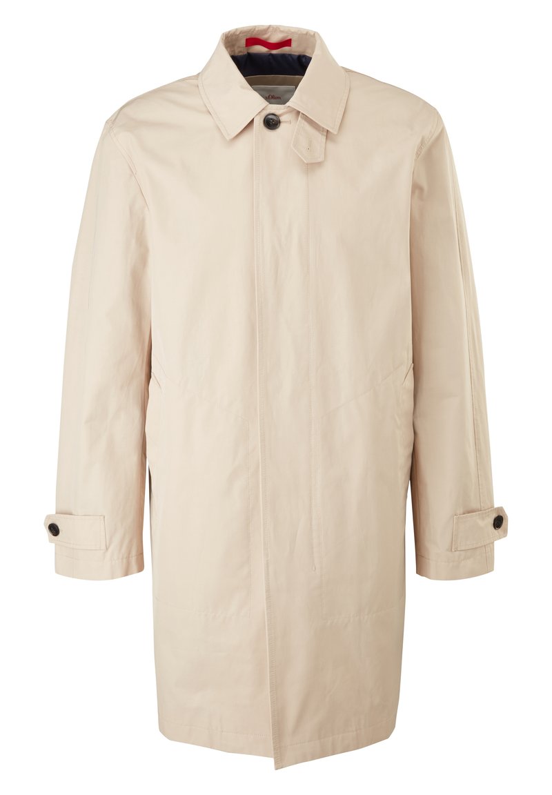 Herren Trenchcoats | s.Oliver ÉLÉGANT Trenchcoat beige - JV65058 Herren Trenchcoats | s.Oliver ÉLÉGANT Trenchcoat beige - JV65058