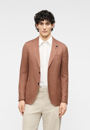 LARDINI Σακάκι τύπου μπλέιζερ - teracotta