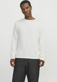 Jack & Jones - JJEGEORGE CREW NECK NOOS - Džemperis - cloud dancer Miniatiūros vaizdas 1