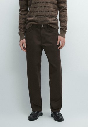 Jeans a sigaretta - brown