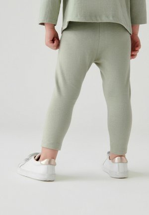 Leggings - Trousers - sage green guinea pig