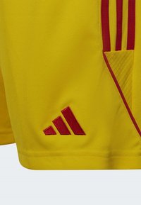 adidas Performance TIRO 23 - Kurze Sporthose - team yellow   team collegiate red
