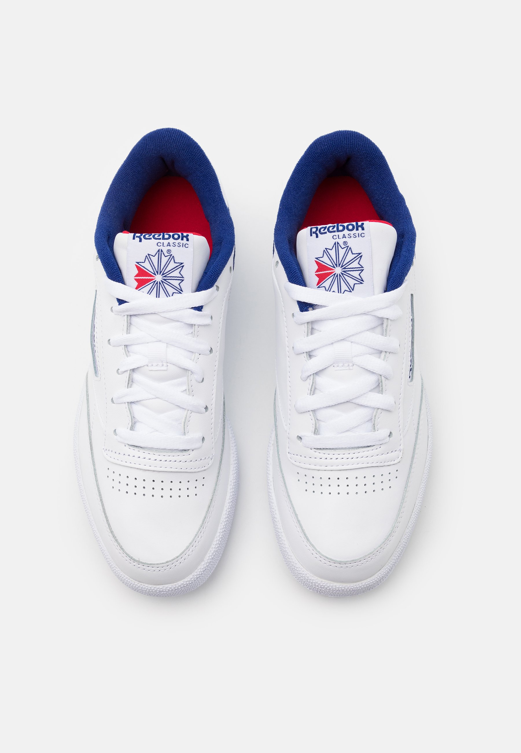 reebok club c 85 red white