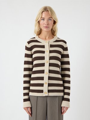 YAS YASSIRONI - Kardigan - chocolate brown
