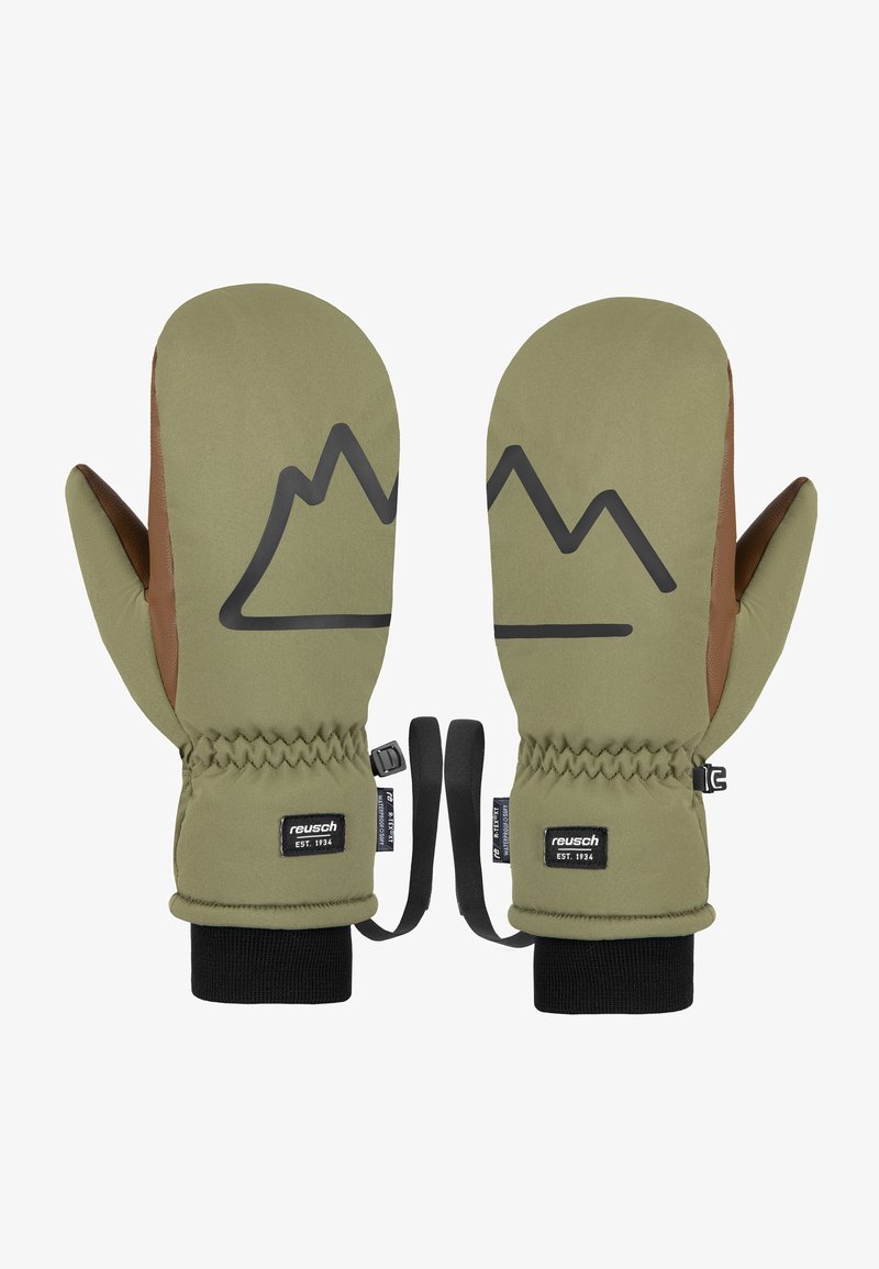 Reusch CARTER R-TEX XT - Mittens - burnt olive dark brown