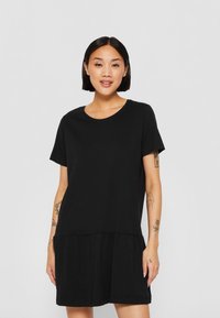 Urban Classics VALANCE - Jersey dress - schwarz