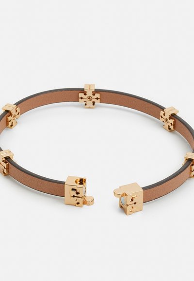 Tory Burch ELEANOR BRACELET - Náramok - gold-coloured/classic chestnut