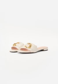 Coccinelle C ME SMOOTH - Mules - blanco
