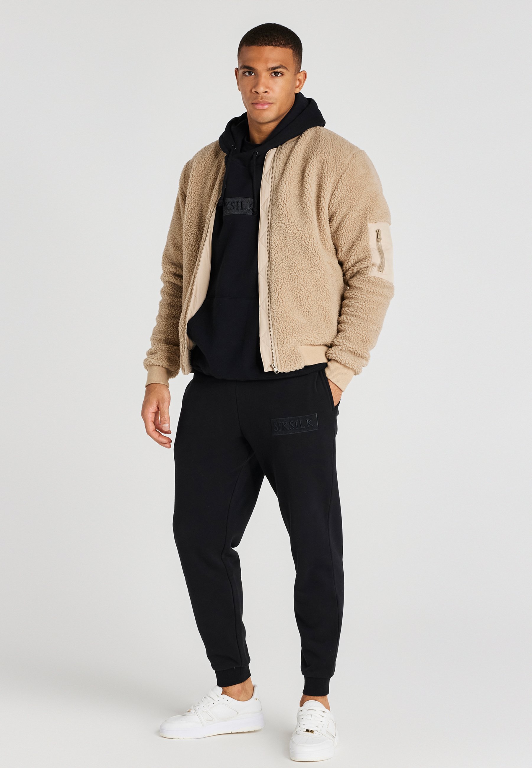 SIKSILK SIKSILK BORG BOMBER JACKET 