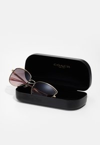 COACH Päikeseprillid - shiny light gold-coloured/rose gold-coloured/grey pink