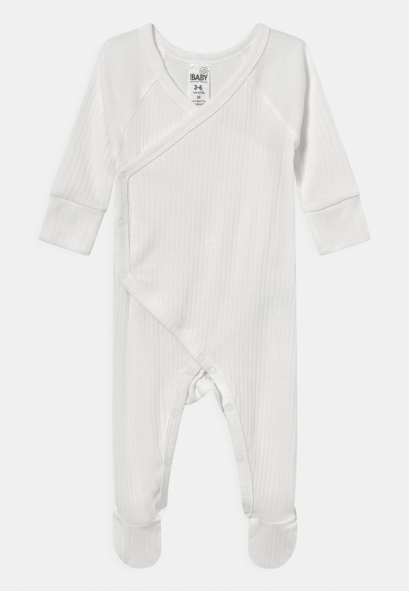 Cotton On NEWBORN CROSS OVER ROMPER UNISEX Kruippakje milk/crème