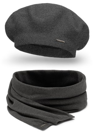 7005 BERET AND SCARF SET - Écharpe - dark grey
