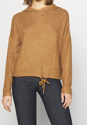 Sweat à capuche - light brown